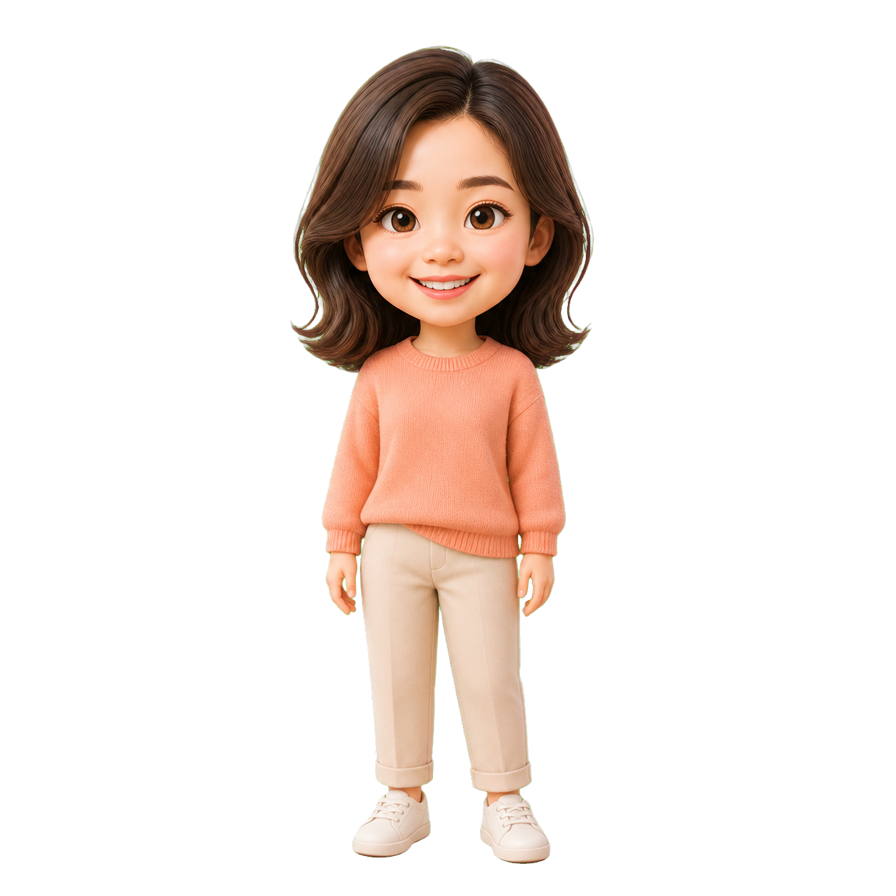 3D 二头身人物风格
